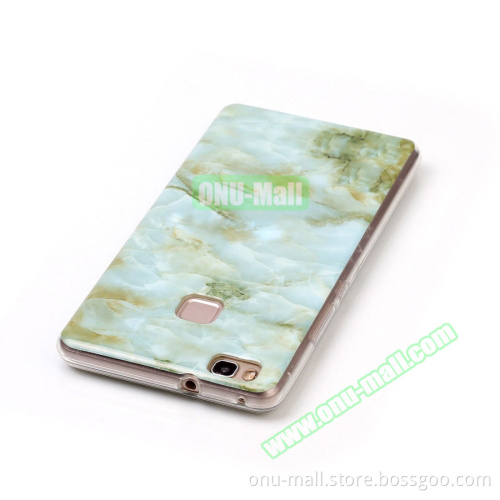 Marbling Pattern Soft TPU Case for Huawei P9 Lite Flip Cover Case